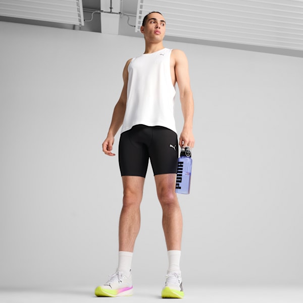 RUN FOUNDATION Men's 8" Short Running Tights, PUMA Black, extralarge-IND